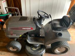 Craftsman Riding Mower Model 917 276400. Key. Runs. Attachments. See Photos