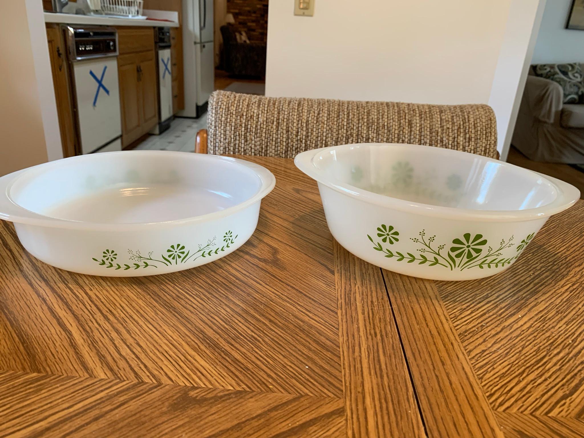 Glasbake Vintage Casserole Dishes