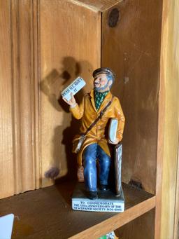 Royal Doulton Figurine, newspaper salesman