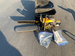 Poulan Pro Chain Saw Model PR5020 with Case & Manel.  Has Compression