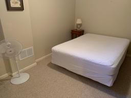 Clean Out Basement Bedroom -  Full  Bed, Night Stand, Dresser & Closet Contents