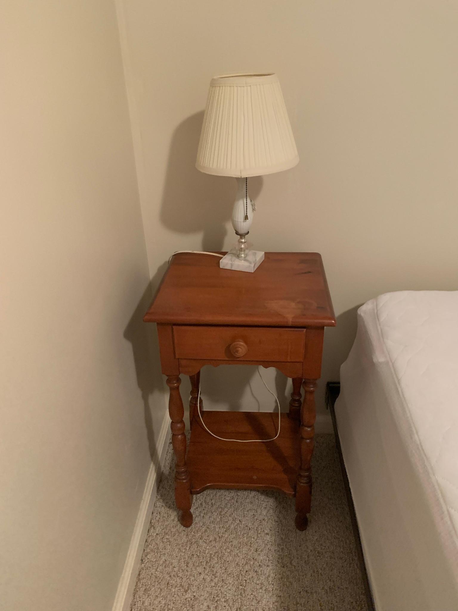 Clean Out Basement Bedroom -  Full  Bed, Night Stand, Dresser & Closet Contents