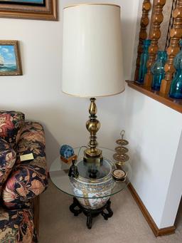 Oriental Style Urns, Lamps & More