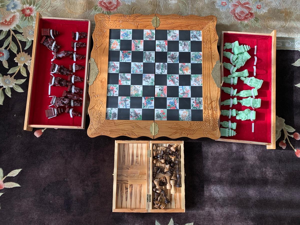 Chess & Backgammon Games