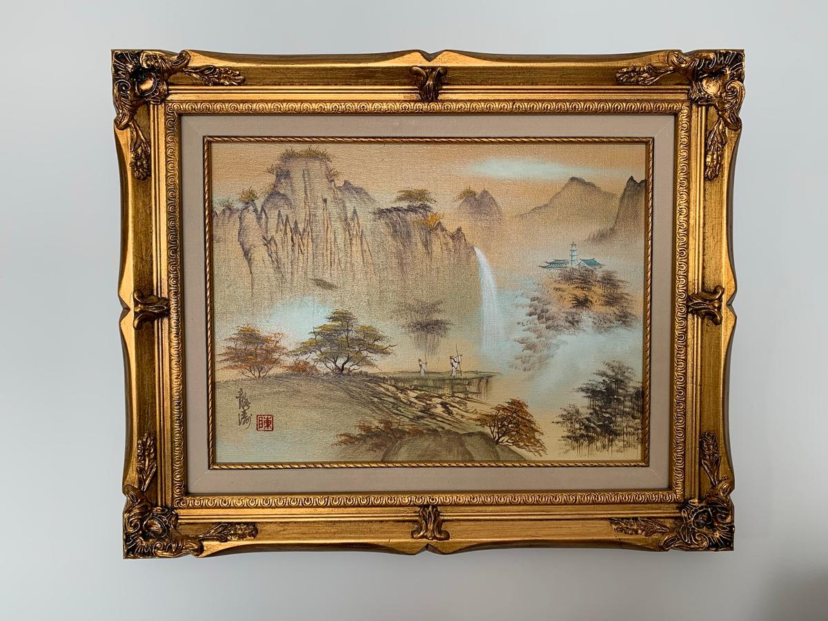 Oil on Canvas Oriental Style Artwork