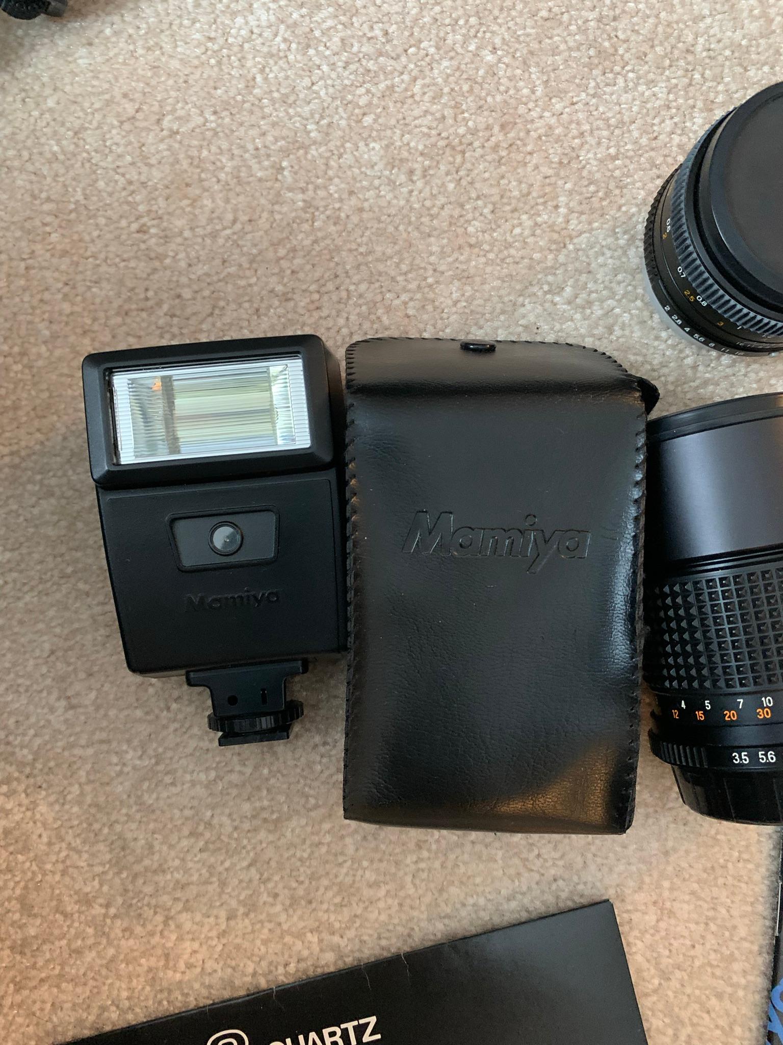 Mamiya ZE-2 Camera with Lenses, Bag & Accessories