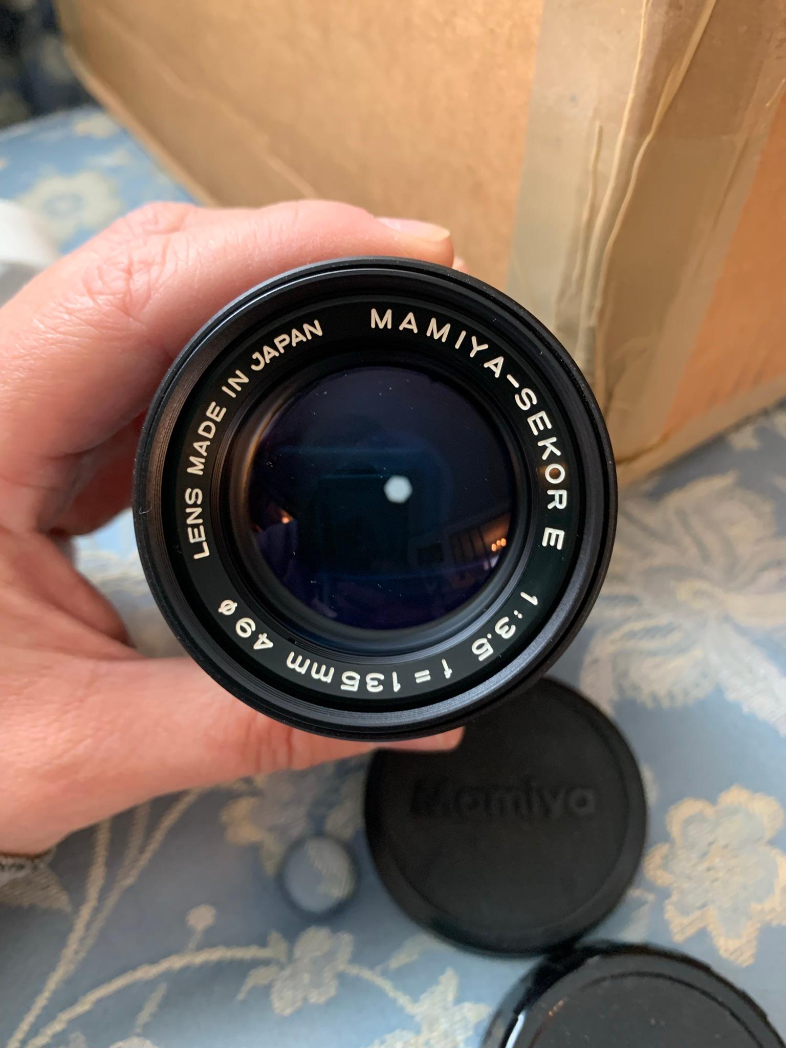 Mamiya ZE-2 Camera with Lenses, Bag & Accessories