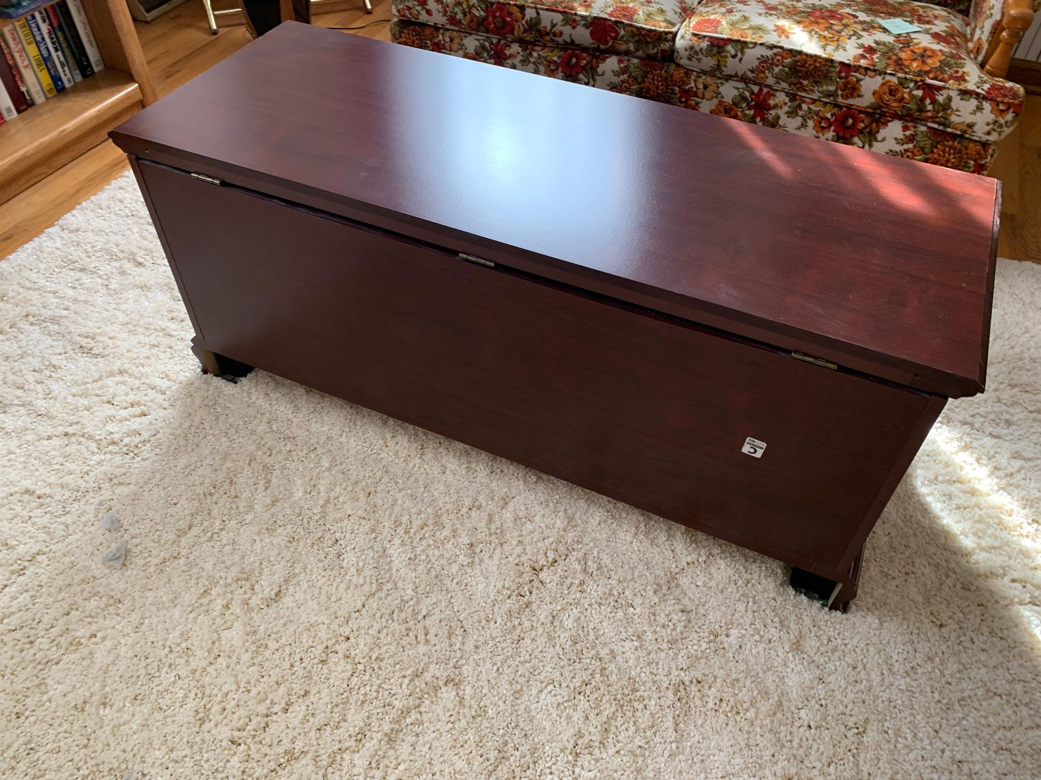 Blanket Chest with Contents