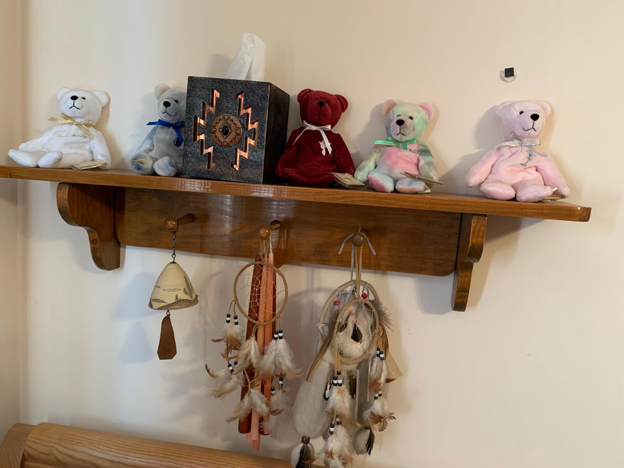 Native American Style Art, Dream Catchers, Conestoga Wagon Lamp, Blanket Rack, Rug & More