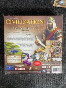 Sid Meier's Civilization Board Game Lot