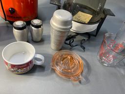 Group lot of vintage kitchen wares