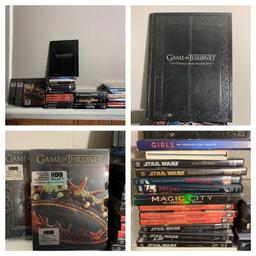 Group of DVD's - Game of Thrones, Star Wars, Boardwalk Empire & More