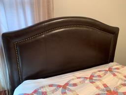 Queen Size Headboard, Mattress, Boxspring. (BED FRAME IS NOT INCLUDED)