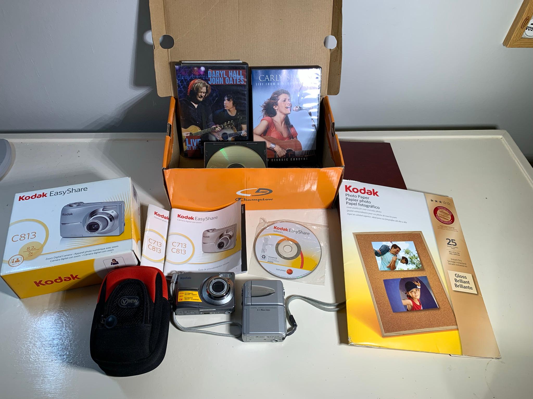 Kodak Easyshare Camera, Gateway Digital Camcorder & More