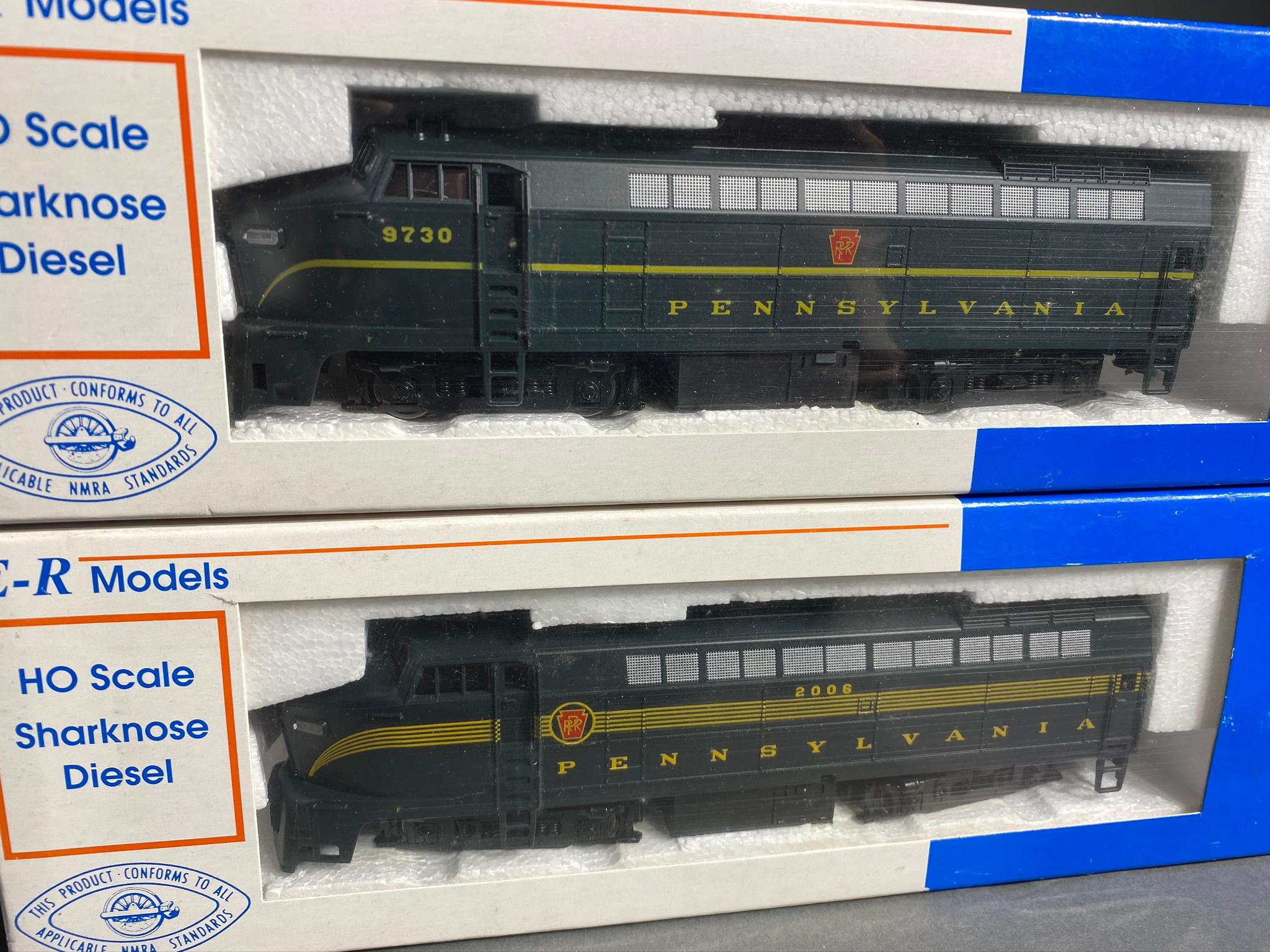 E-R Models Sharknose Diesel Locomotives