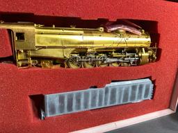 HO Model Railroad Brass Locomotive + Tender