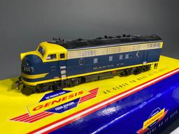 Genesis HO Model Railroad Santa Fe F-7A Locomotive