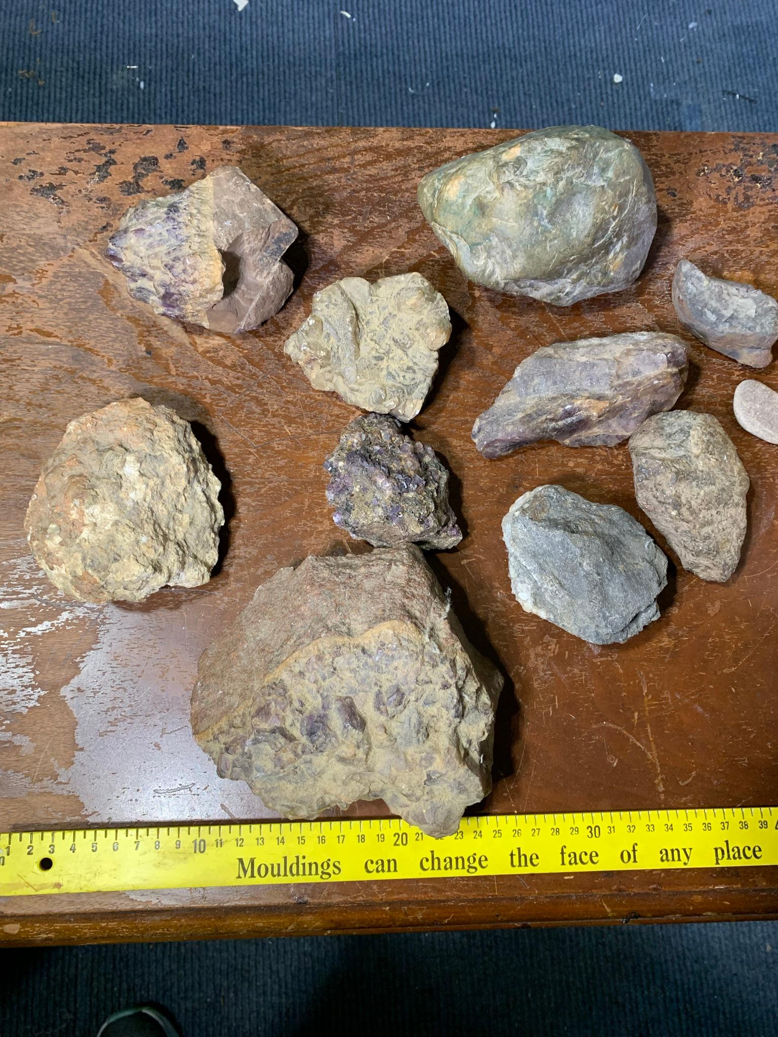 Group of Geode Rocks