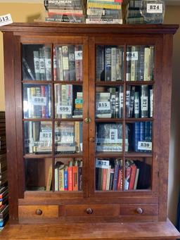 Antique 16-pane Plantation Secretary Desk