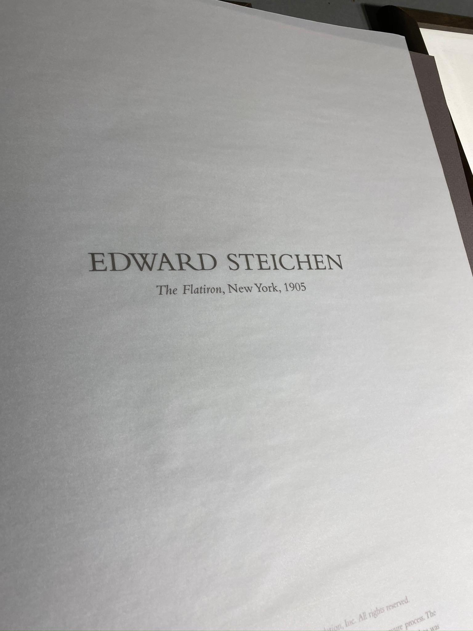 Edward Steichen Flatiron Photogravure Photo PLUS