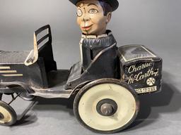 Rare Marx Charlie McCarthy Wind up Toy Car