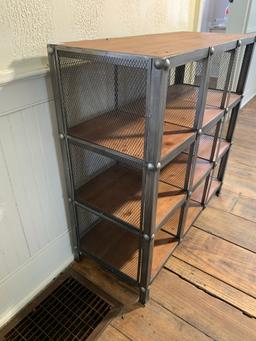 Beautiful Industrial Style Cube Shelf