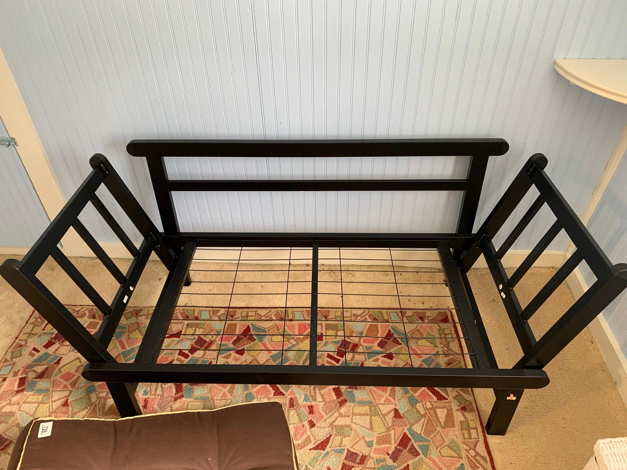 2 Futon Style Single Beds