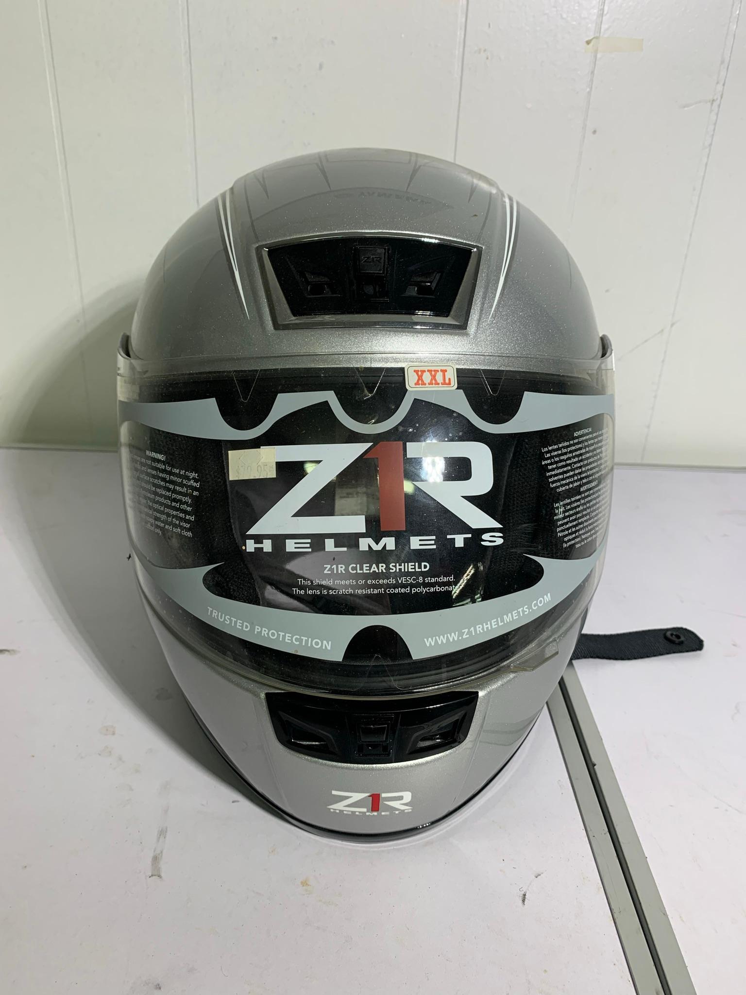 Z1R Helmets with Clear Shield XXL