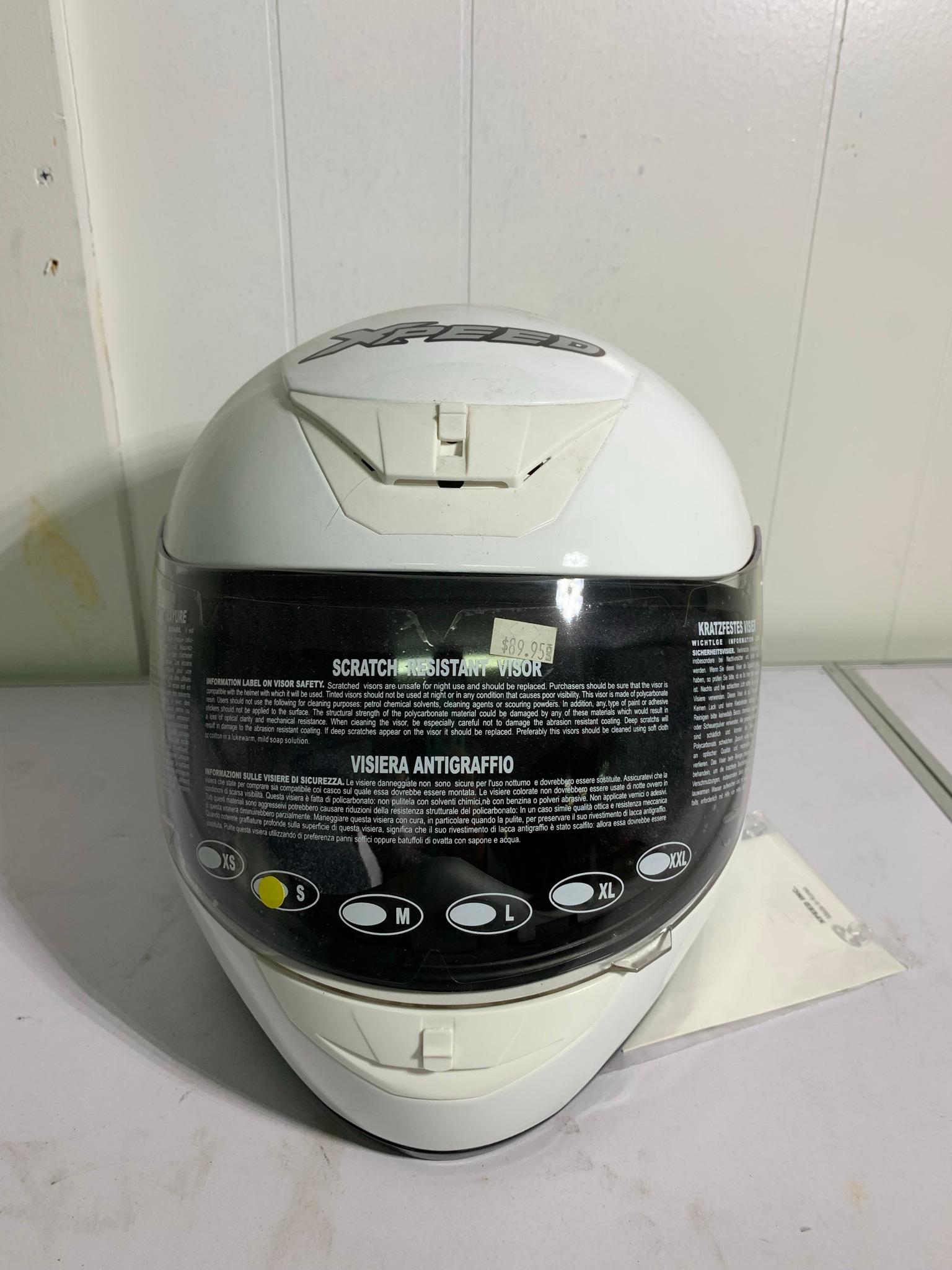 Xpeed Helmet with Scratch Resistant Visor XS Helmet