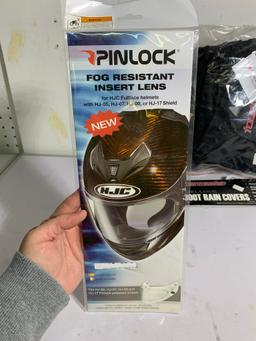 PinLock Fog Resistant Insert Lens, Tourmaster Deluxe Boot Rain Covers & Mud HLMT Skinz - Mossy Oak