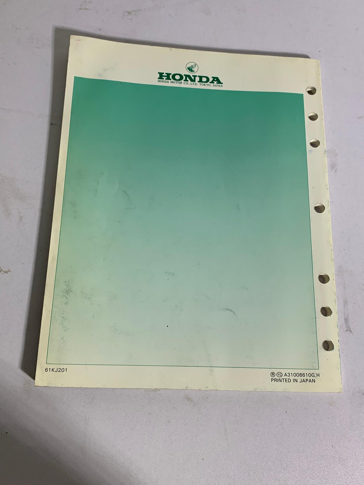 2 Honda Service Manuals