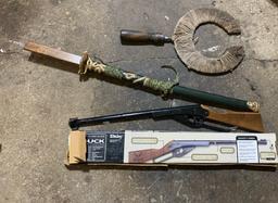 Daisy BB Gun, Sword & More