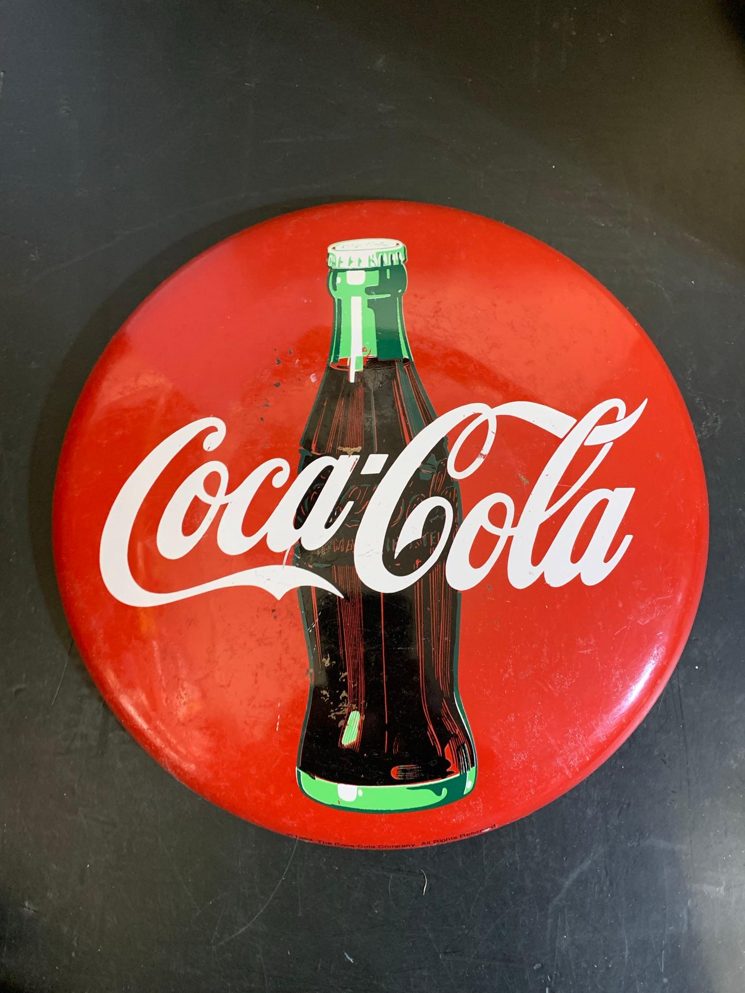 Large Group - Vintage Gasoline Can, Sewing Machine, Baseball Cards, Coca-Cola Button & More