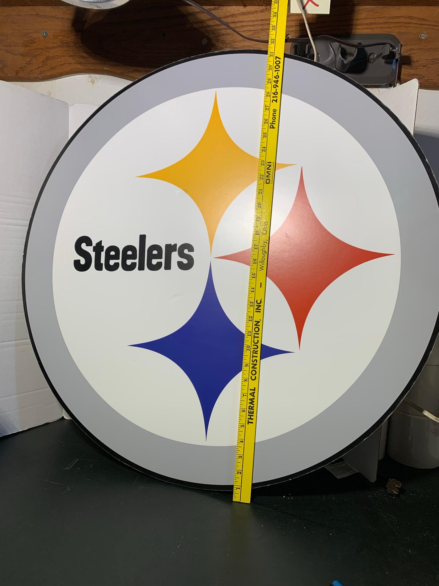 Steelers Foam Sign