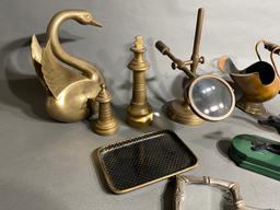 Group lot of vintage, antique decorative items