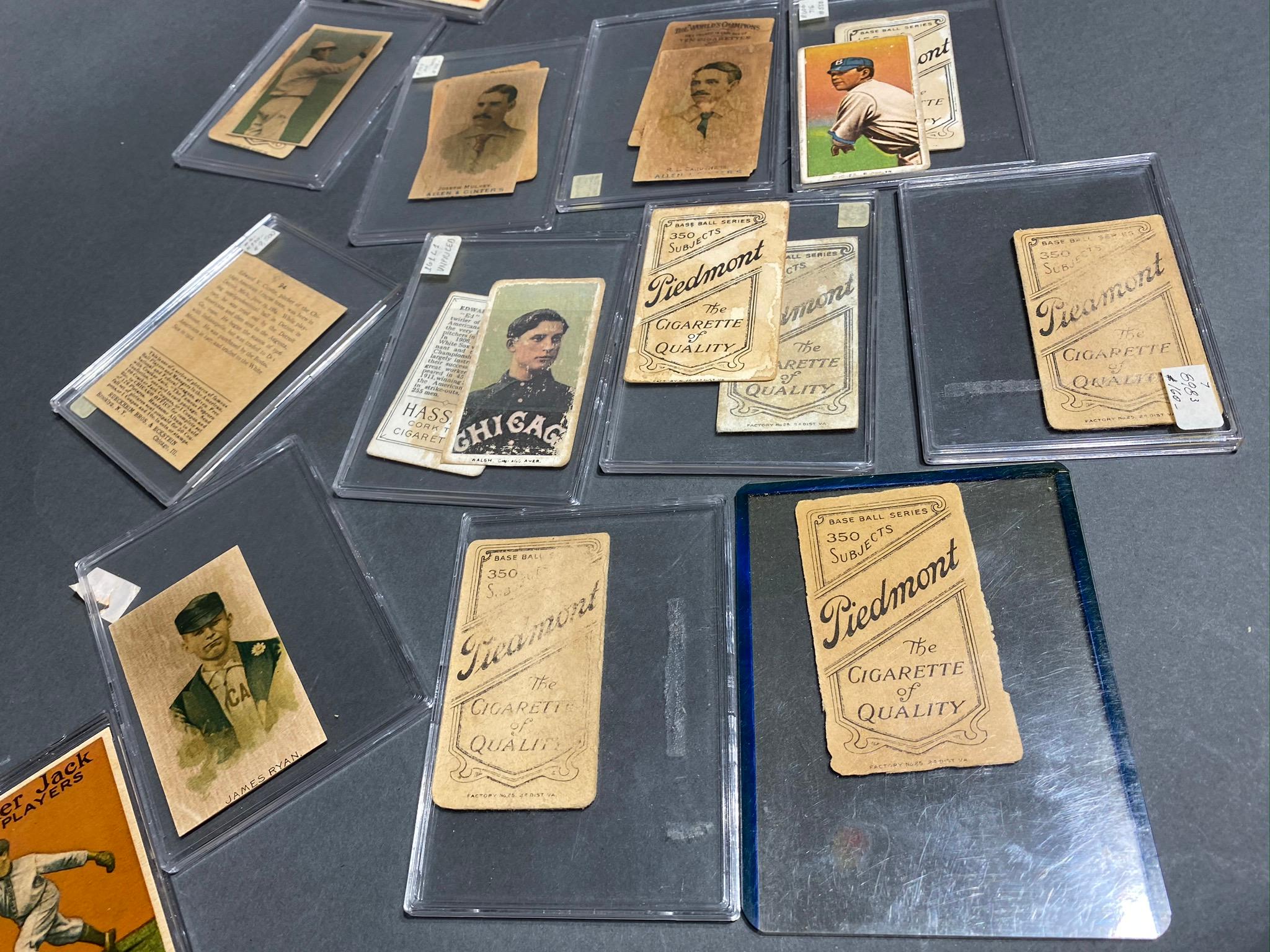 Group lot of reproduction baseball cards