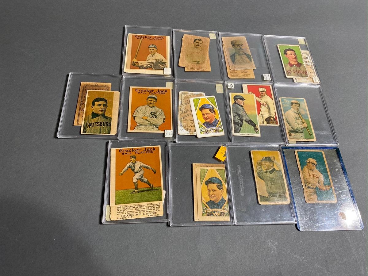 Group lot of reproduction baseball cards