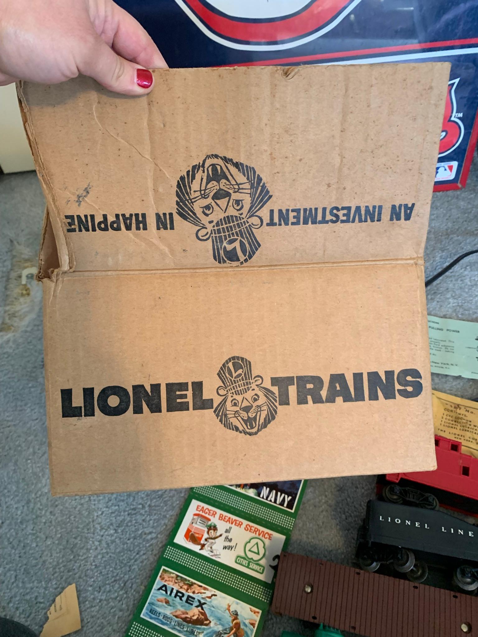 1961 Lionel Train Set.  See Photos