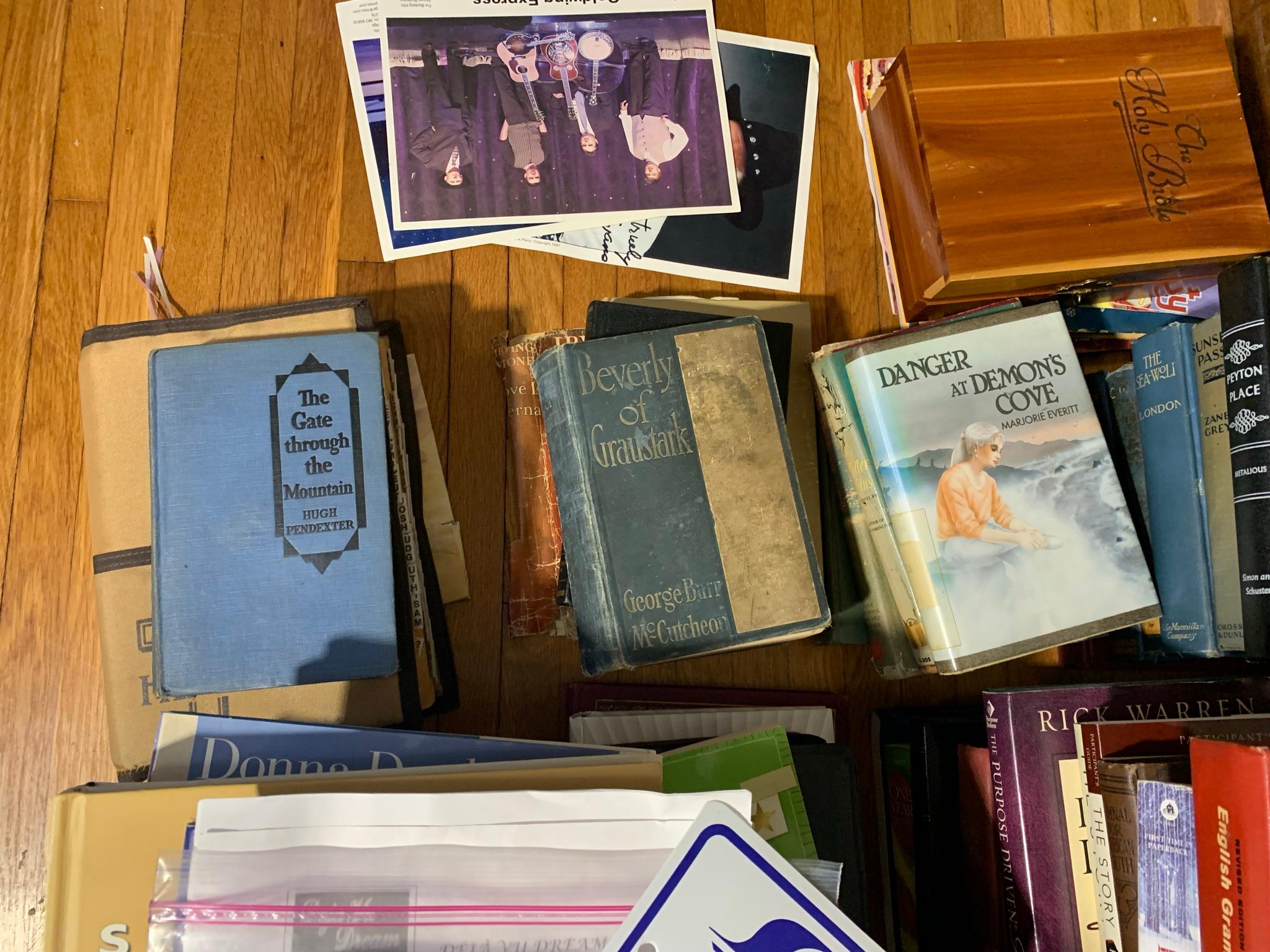 Group of Books, Bibles & Autographs