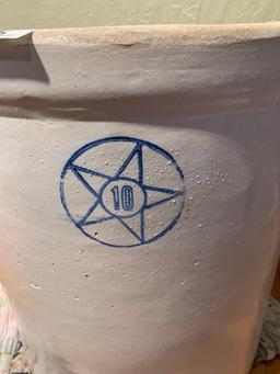 10 Gallon Stoneware Crock