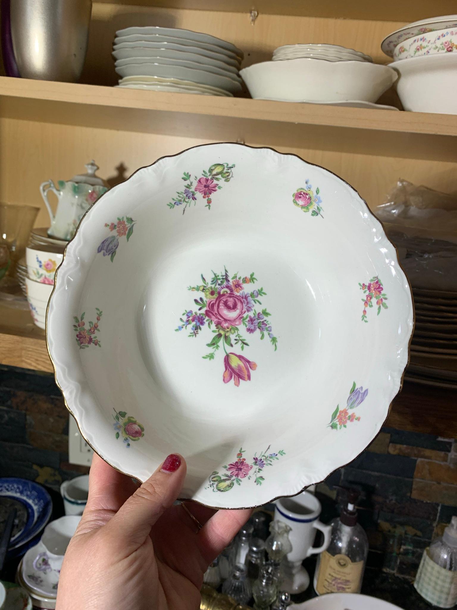 Kitchen Cleanout -  Dishes, China by Homer Laughlin, Glassware, Antique Waffle Iron & More