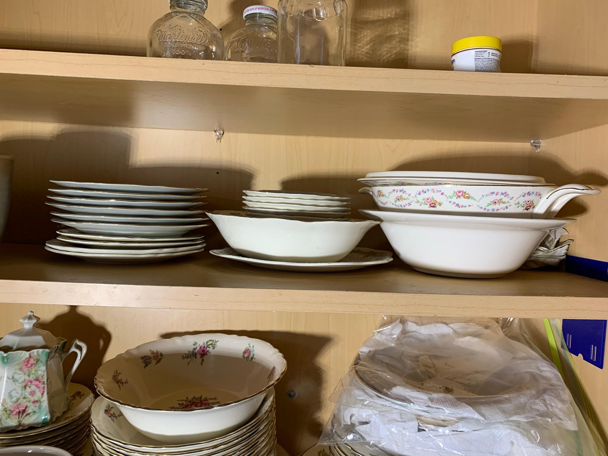 Kitchen Cleanout -  Dishes, China by Homer Laughlin, Glassware, Antique Waffle Iron & More