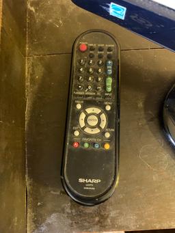 19 inch Sharp TV with Remote