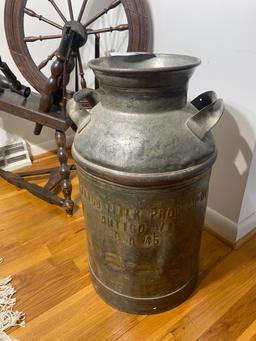 Antique Milk Can Antigo Wisconsin