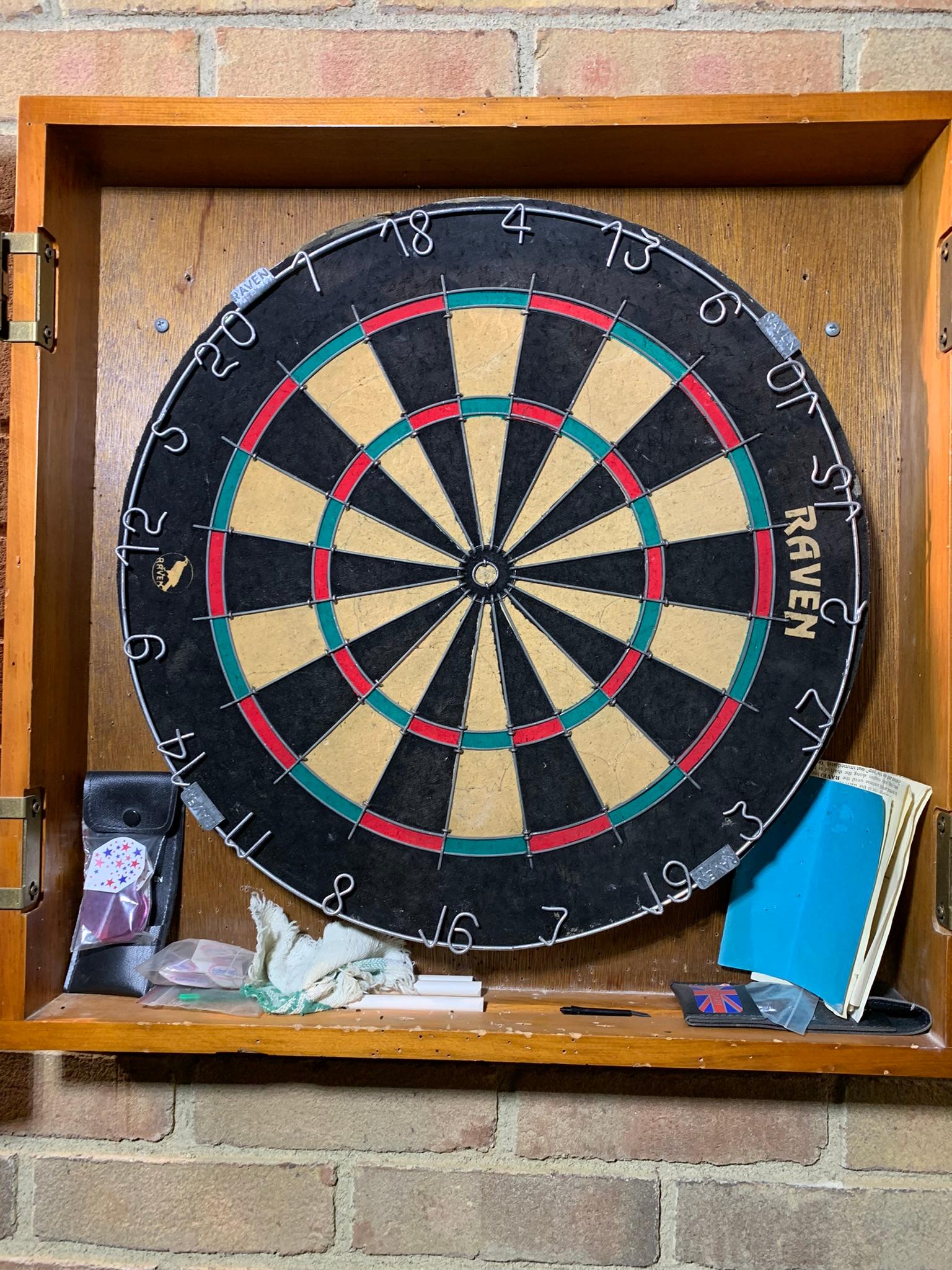 Canadian Made Dart Board with Accessories