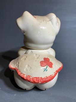 Vintage Ceramic Pig Cookie Jar