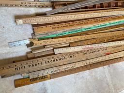 Huge Lot of Advertising Yardsticks