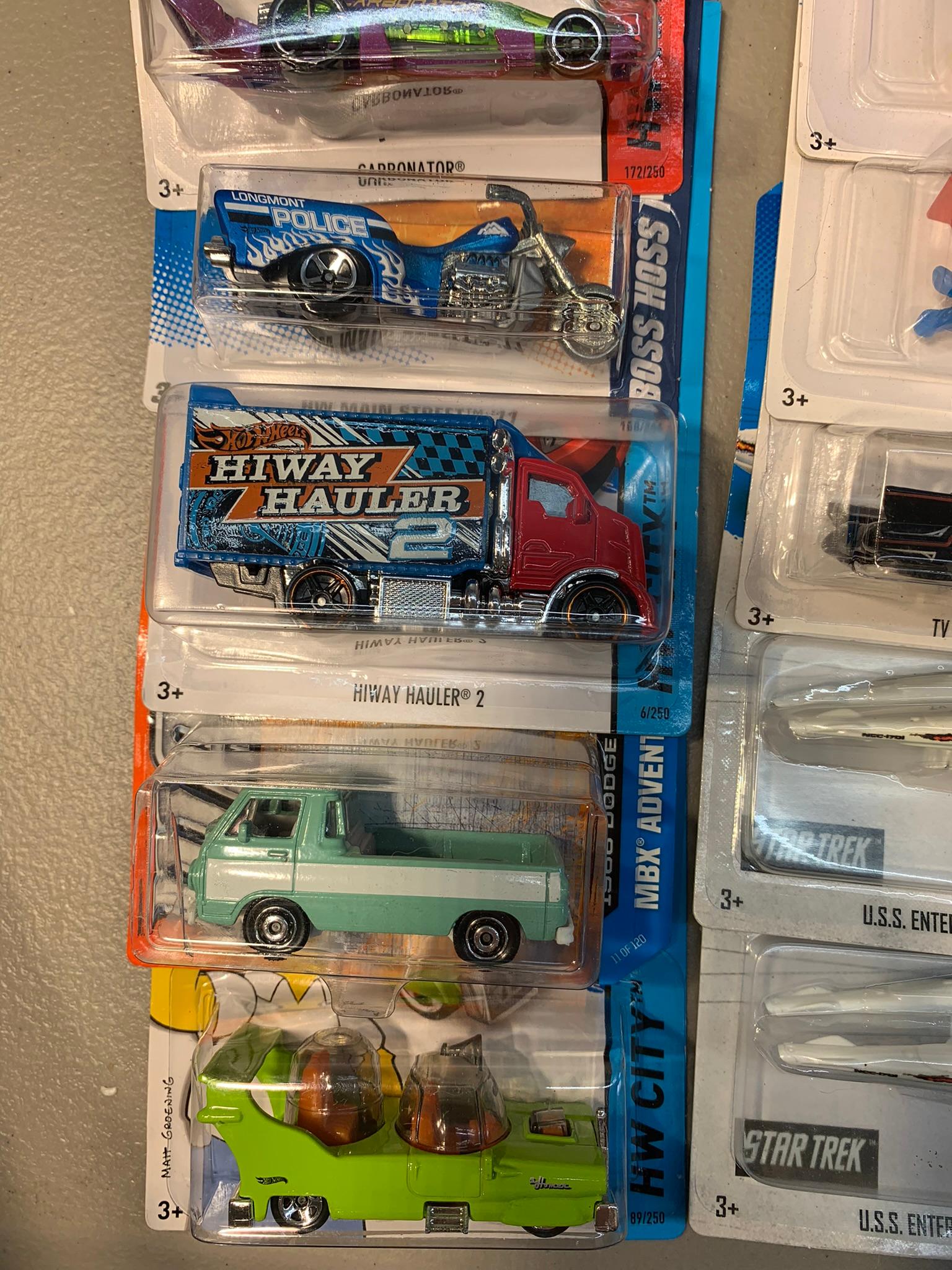 Large Group of Hot Wheels