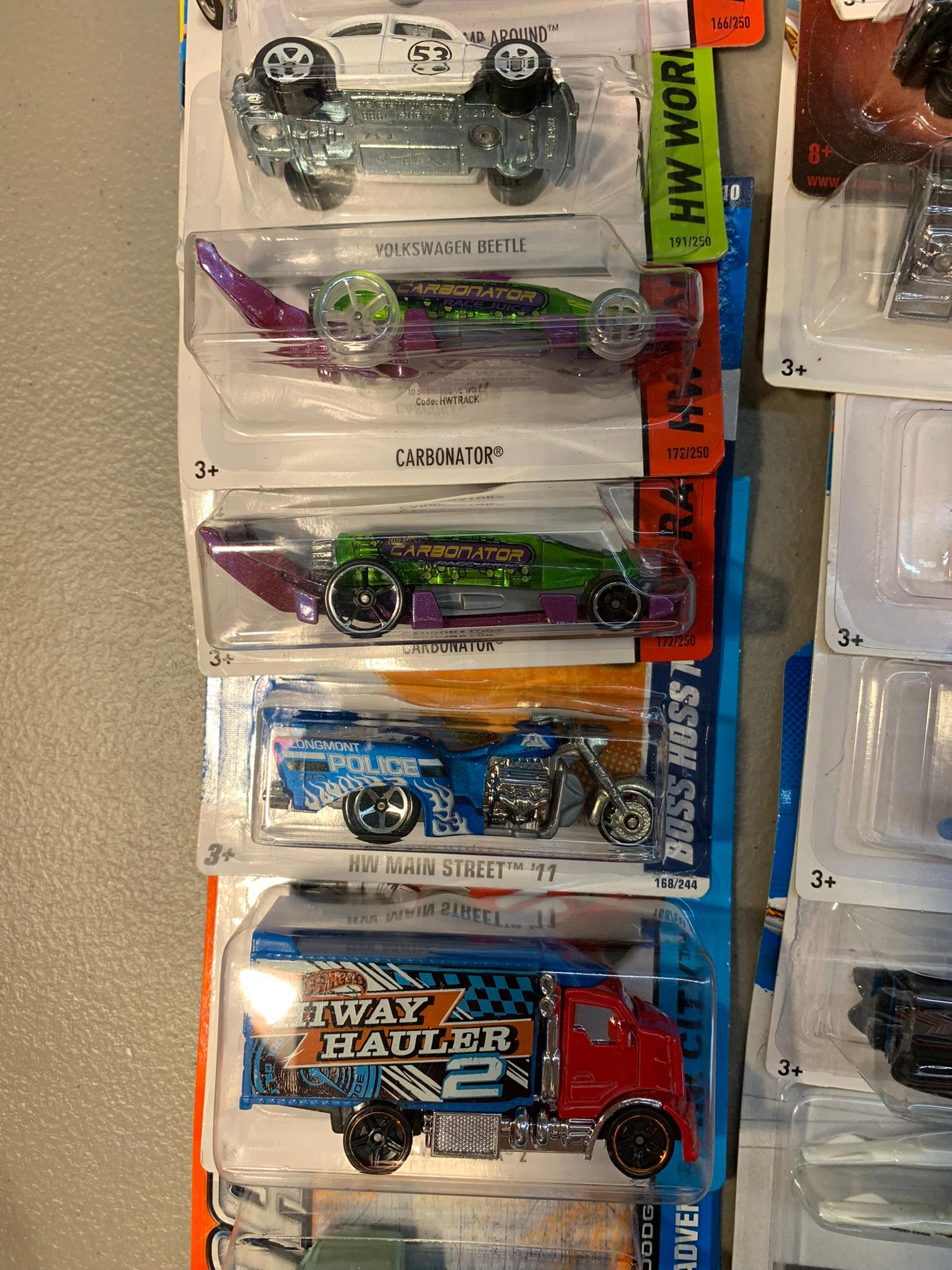 Large Group of Hot Wheels