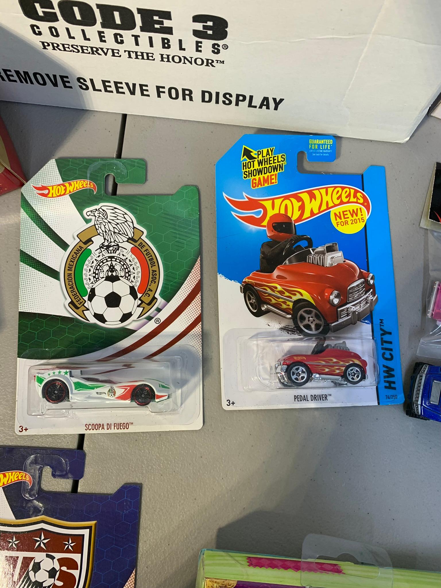 MatchBox, Hot Wheels, Lala-00psies, Disney Pixar Cars, M&M Collector Car,  Code 3 Collectables Plus